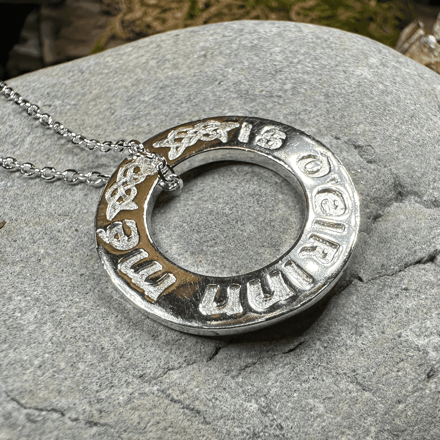 I Am Of Ireland Gaelic Necklace - 18