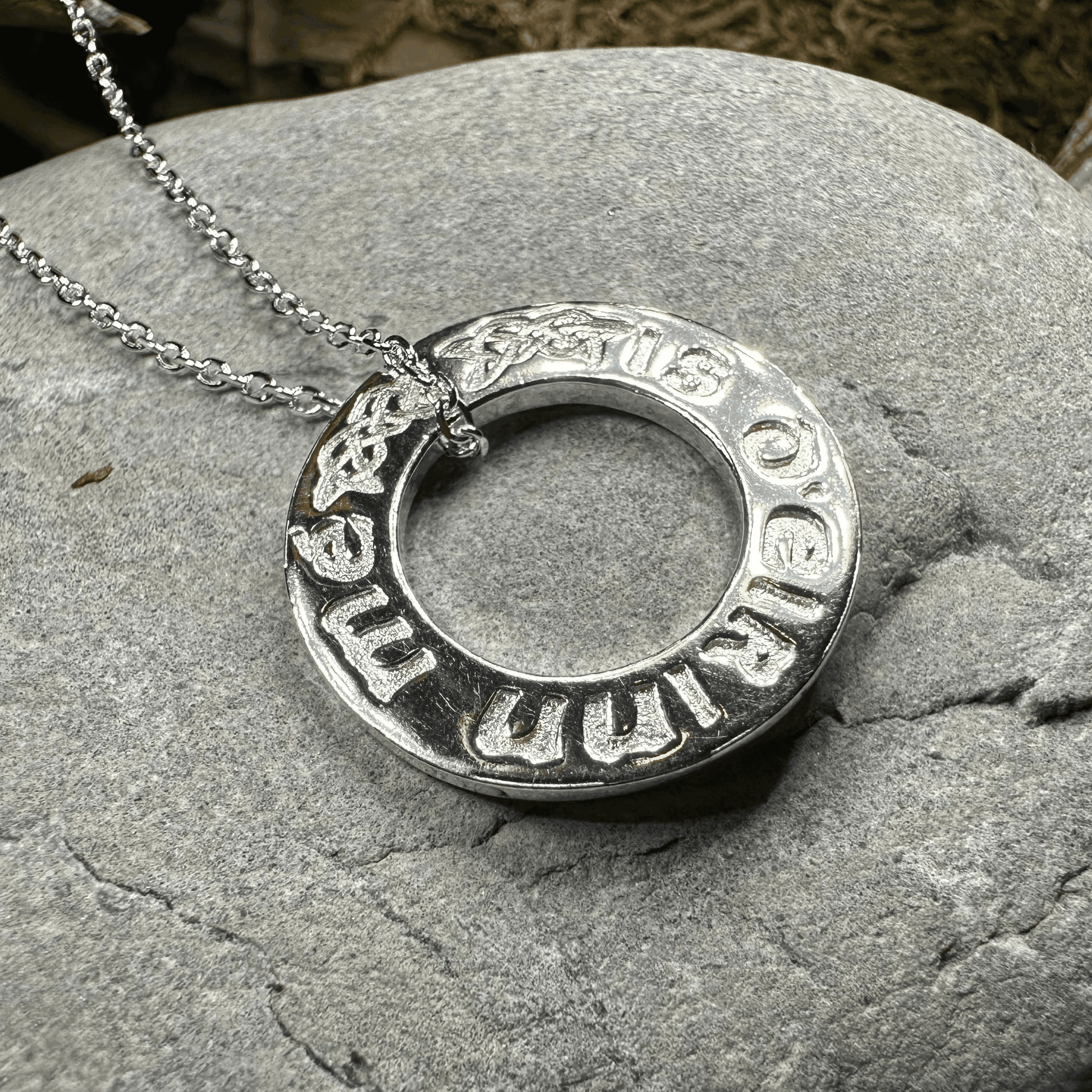 I Am Of Ireland Gaelic Necklace - 18