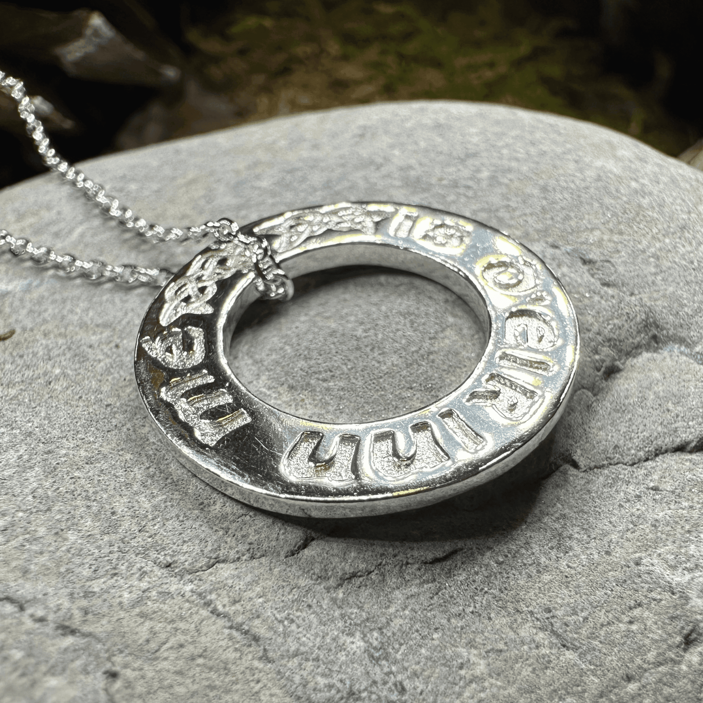 I Am Of Ireland Gaelic Necklace - 18