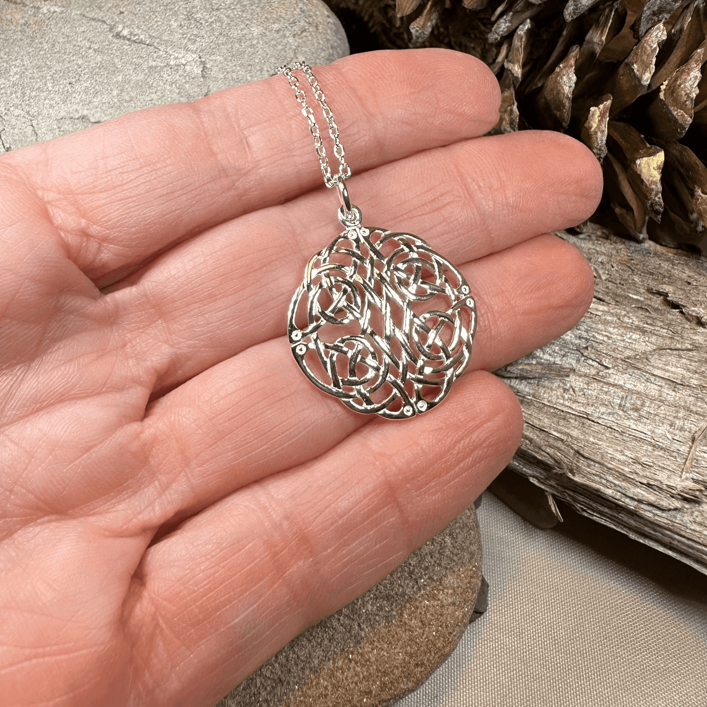 Heirloom Celtic Knot Necklace - 18