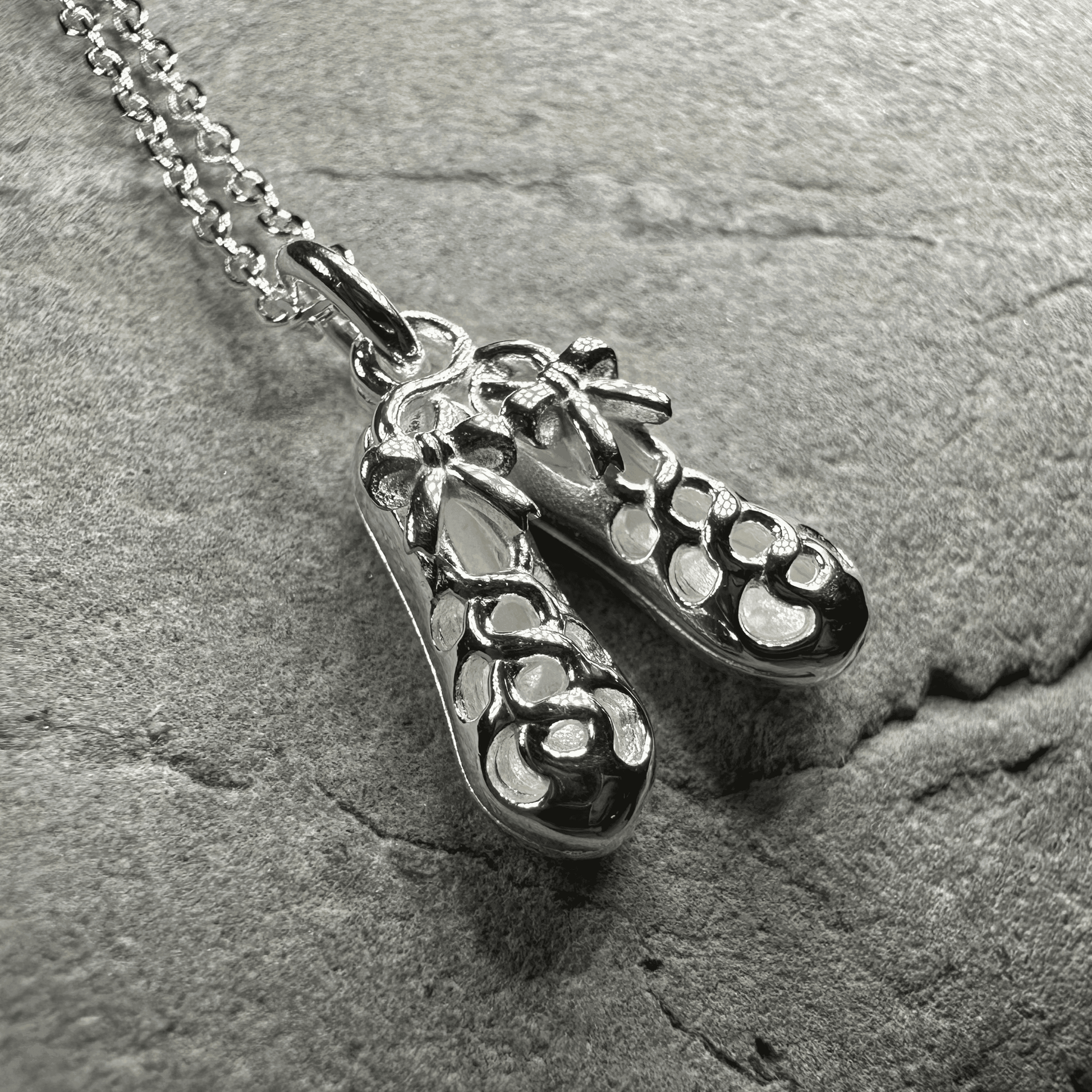 Irish Dance Shoe Necklace - 18