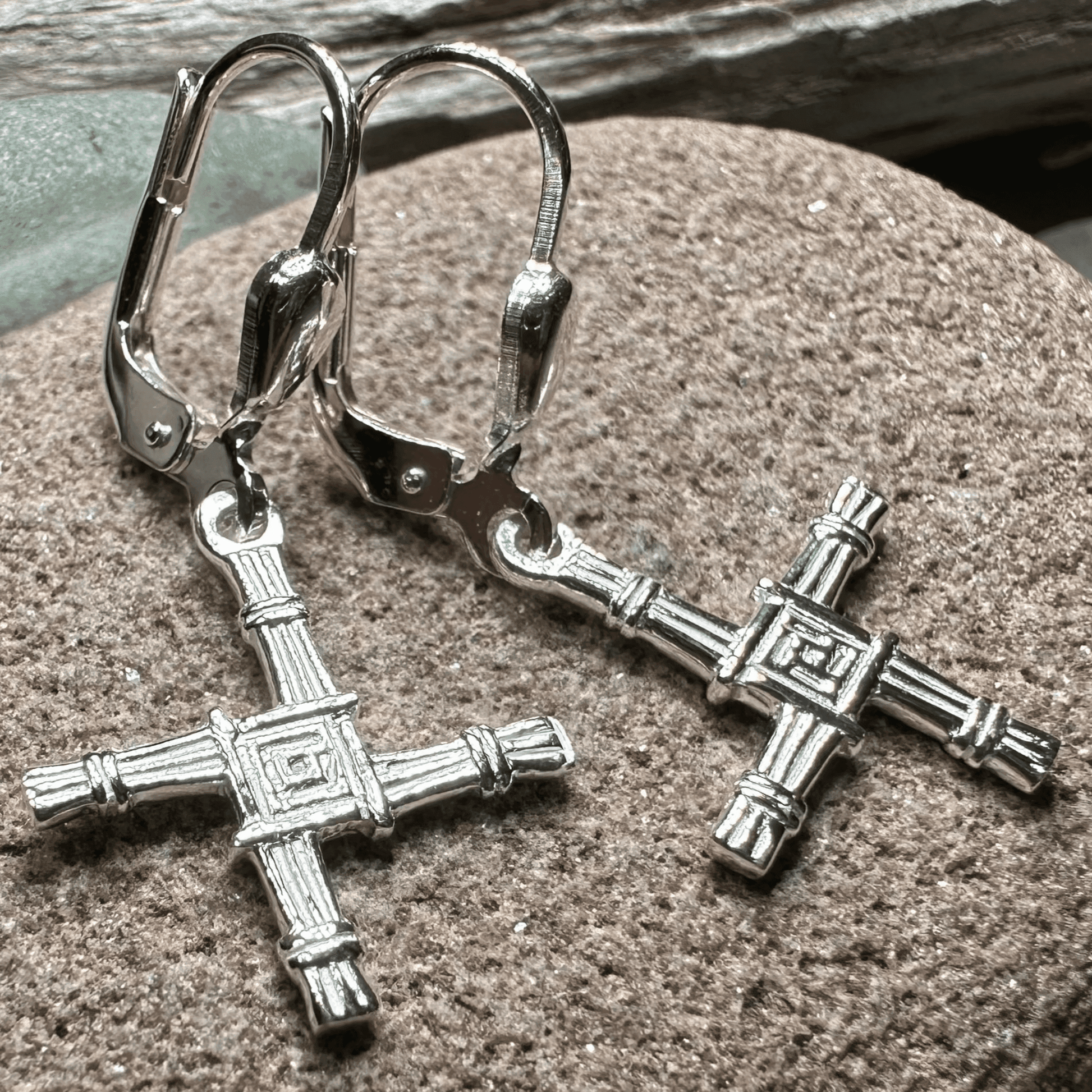 Saint Brigid's Cross Earrings - 