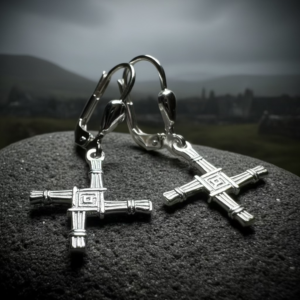 Saint Brigid's Cross Earrings