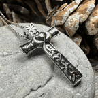 Dayle Celtic Cross Claddagh Necklace - 