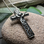 Dayle Celtic Cross Claddagh Necklace