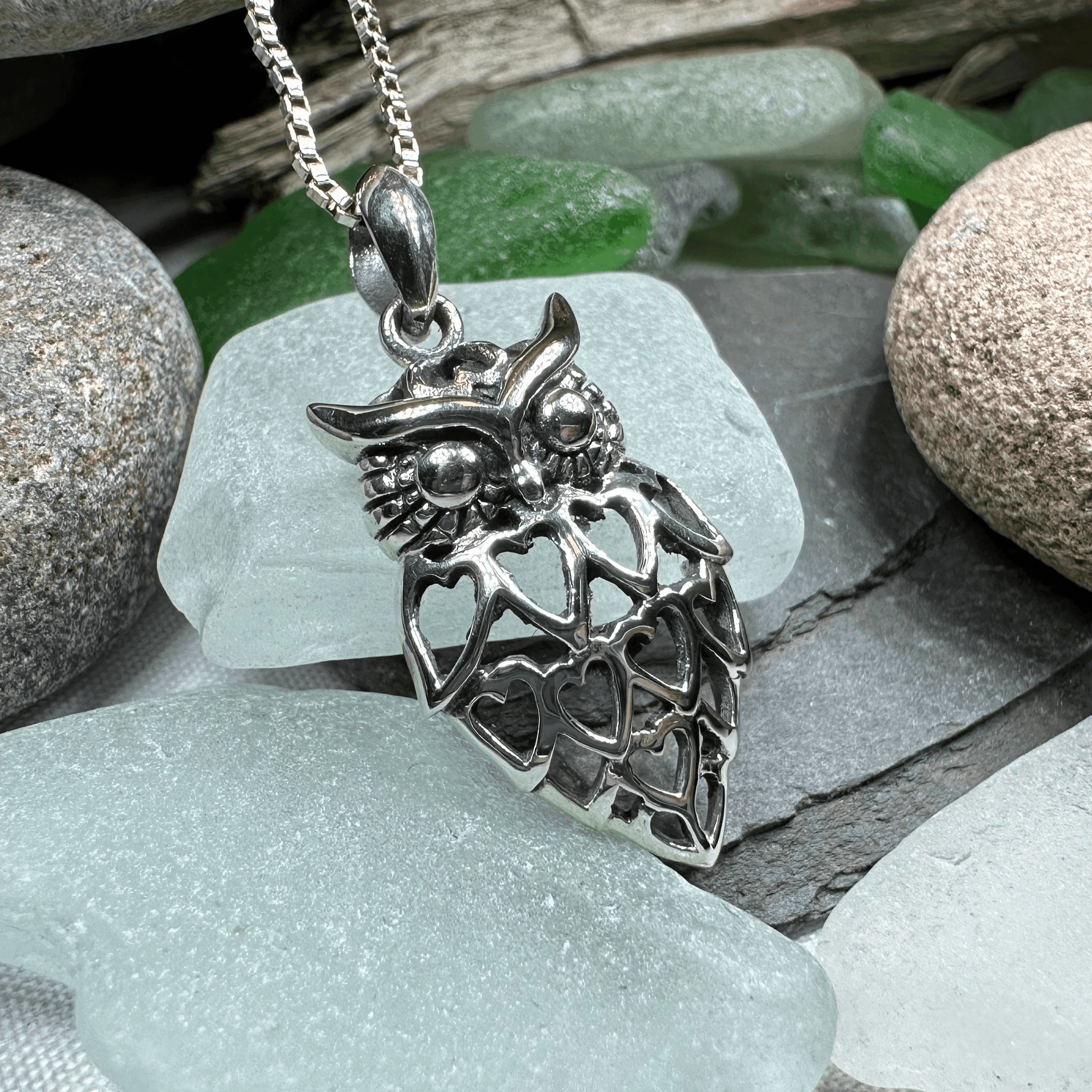 Eagna Owl Lover Necklace - 18