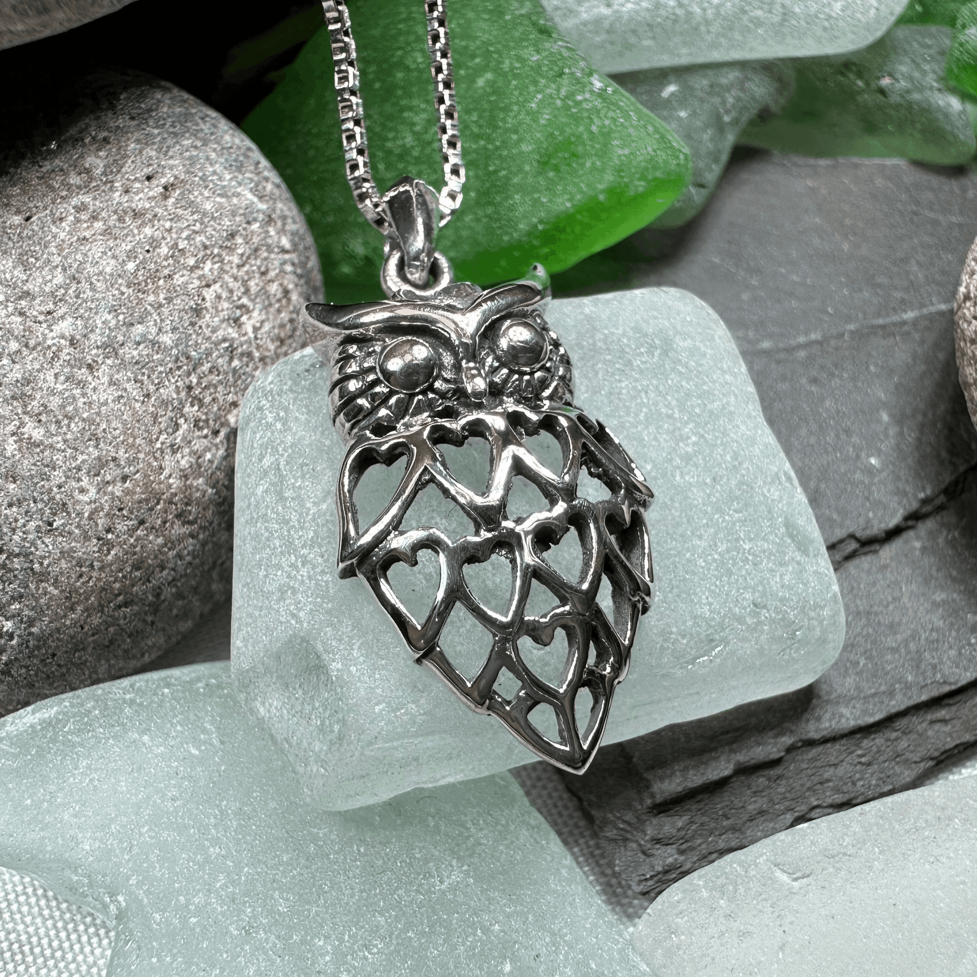 Eagna Owl Lover Necklace - 18