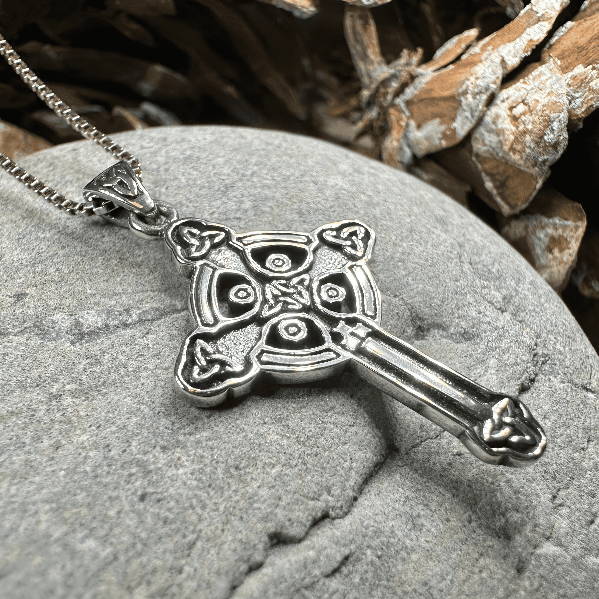 Chay Celtic Cross Necklace - 