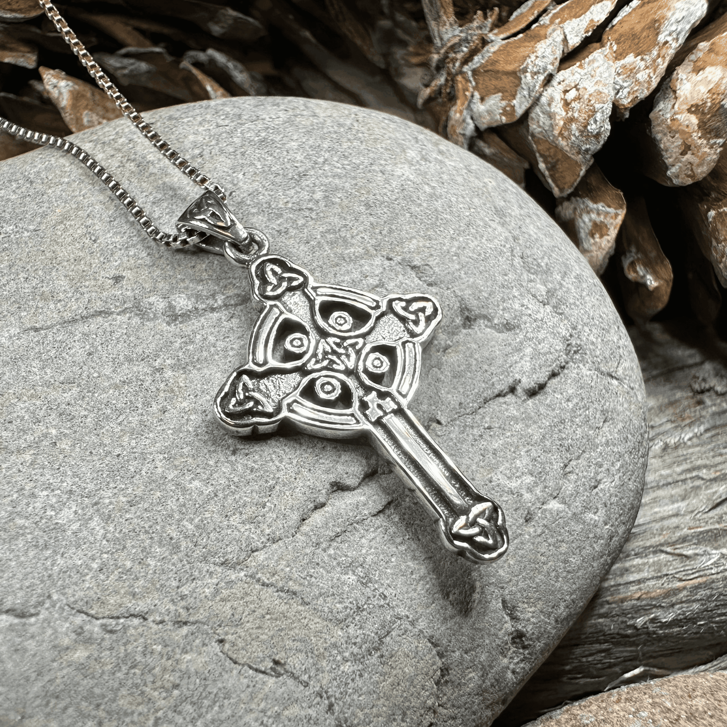 Chay Celtic Cross Necklace - 