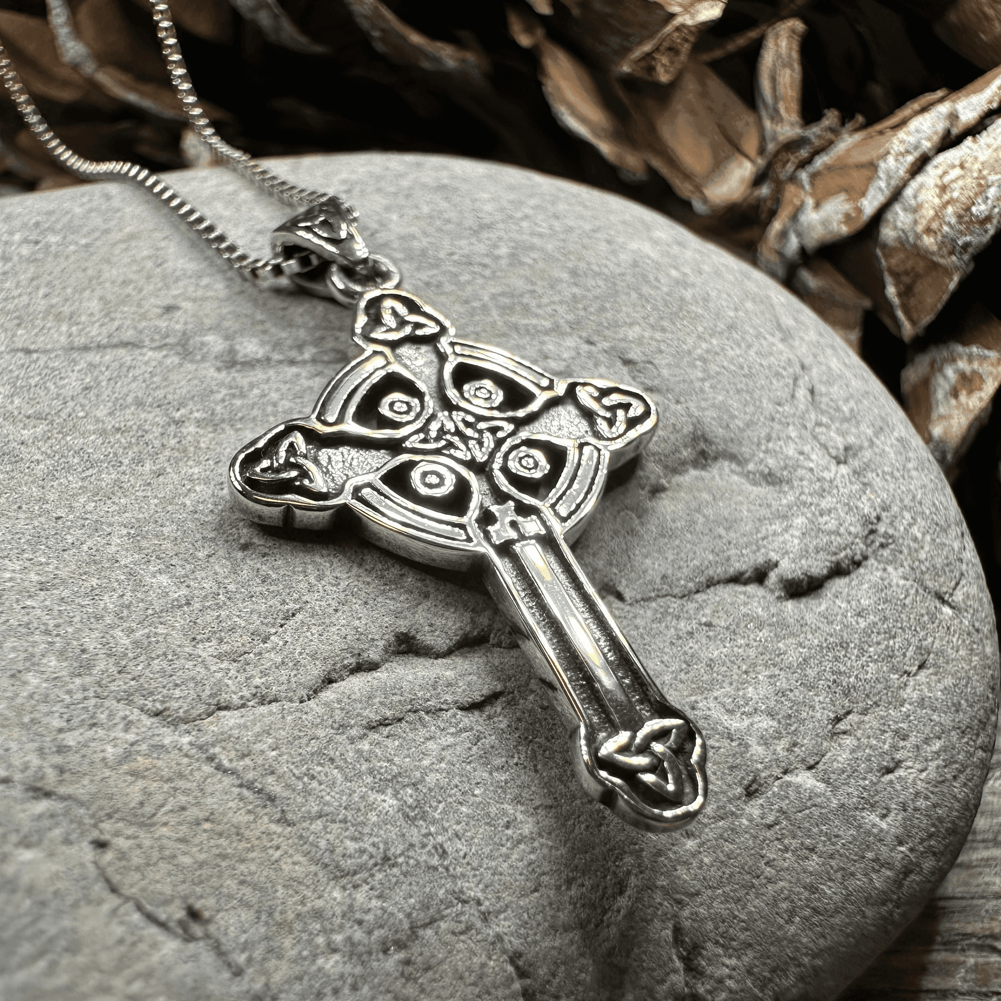 Chay Celtic Cross Necklace - 