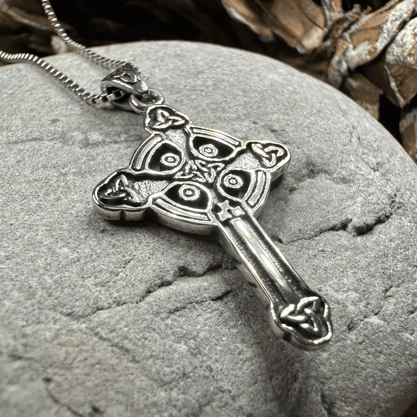 Chay Celtic Cross Necklace - 