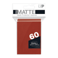 Ultra-Pro Pro Matte Sleeves 60ct Small Size - Solid Red