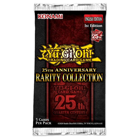 25th Annivary Rarity Collection Booster Pack | Yugioh | New - Set I