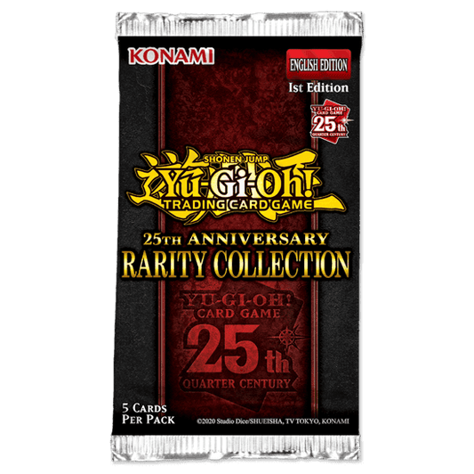 25th Annivary Rarity Collection Booster Pack | Yugioh | New - Set I