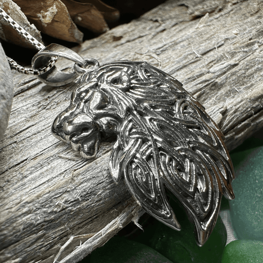 Lael Celtic Lion Necklace - 
