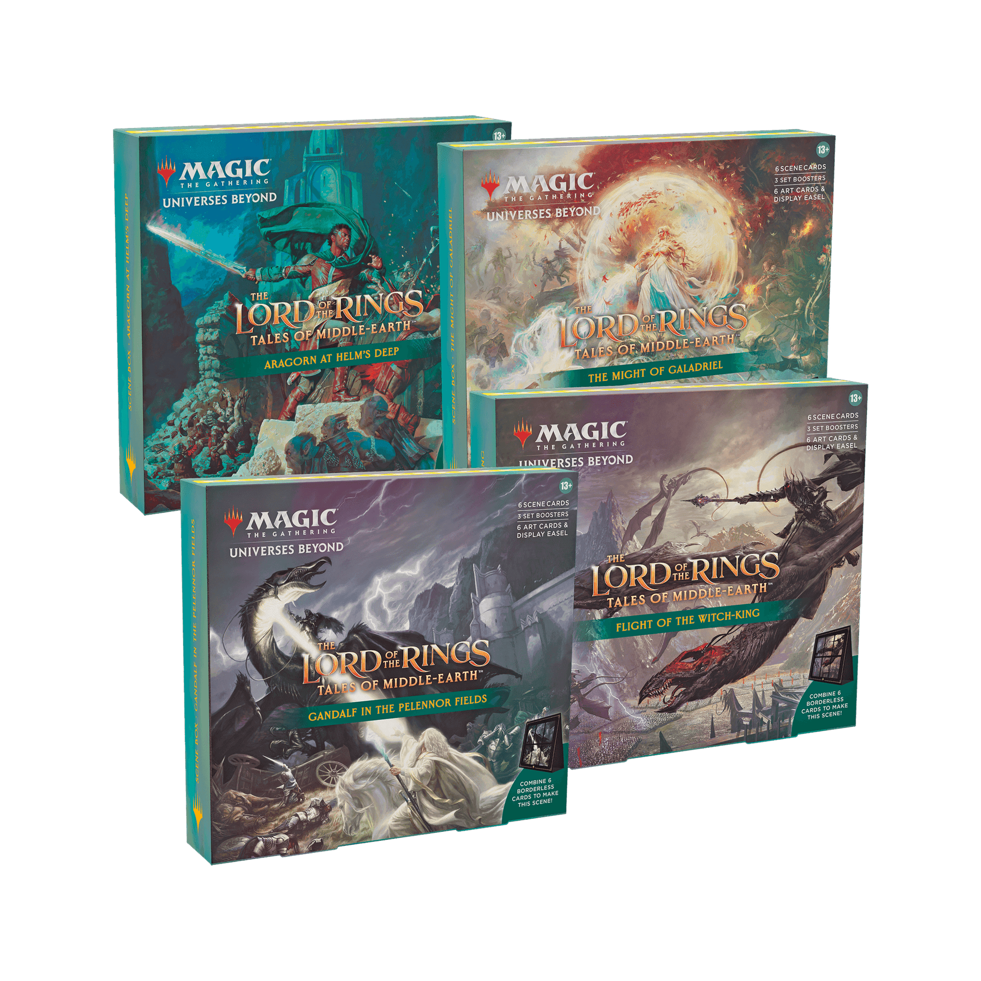 Magic Lord of the Rings Single Scene Box | Collector | Magic | New - Might of Galadriel