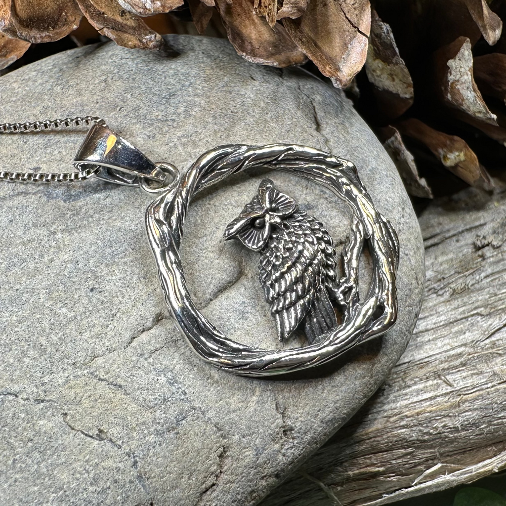 Nightwatcher Owl Necklace