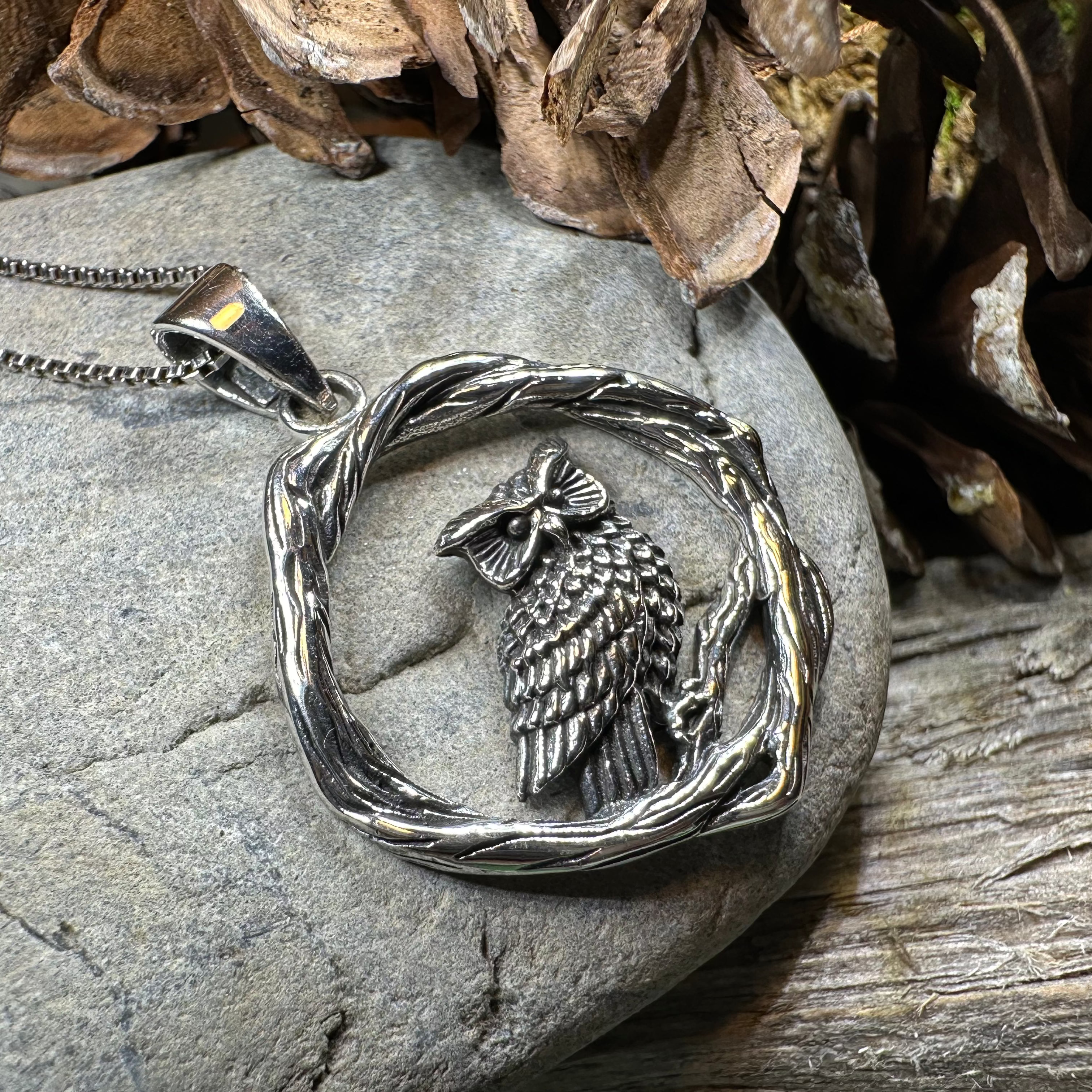 Nightwatcher Owl Necklace