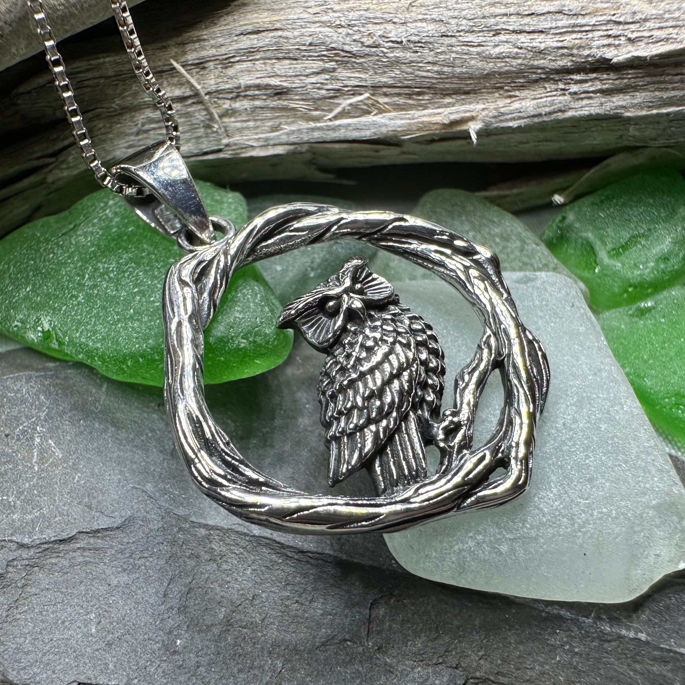Nightwatcher Owl Necklace