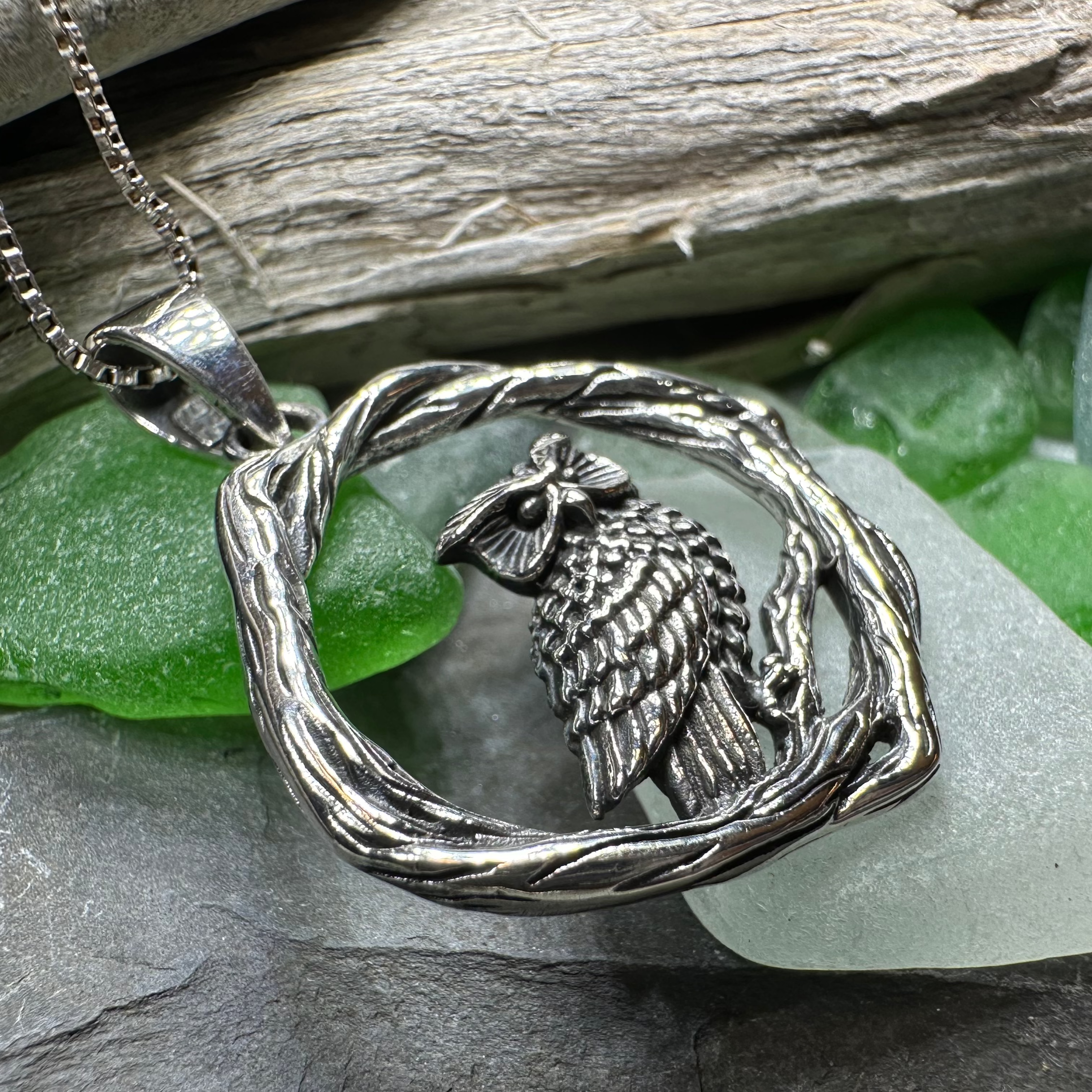 Nightwatcher Owl Necklace