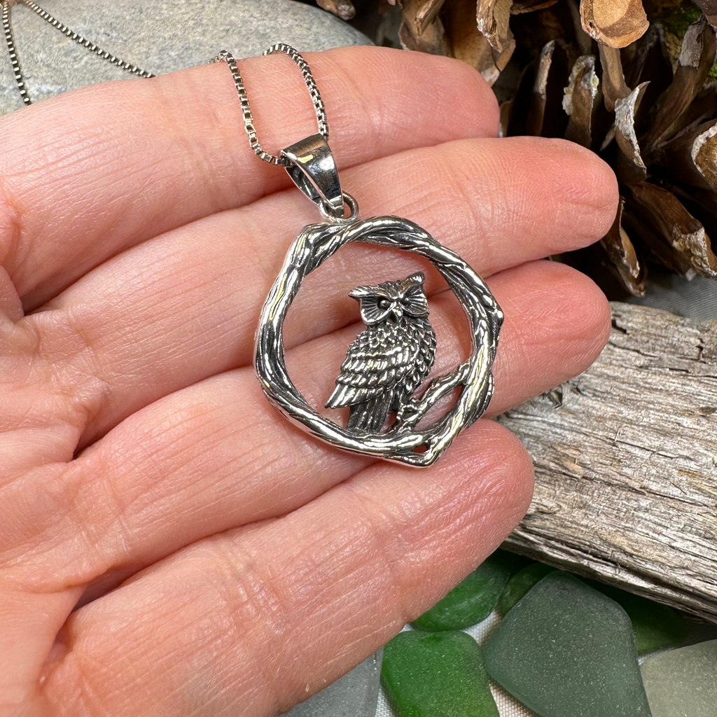 Nightwatcher Owl Necklace