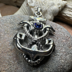 Dolphin Anchor Necklace