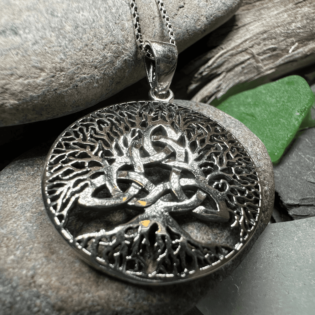Tree of Life Triquetra Necklace - 