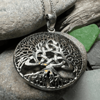 Tree of Life Triquetra Necklace - 