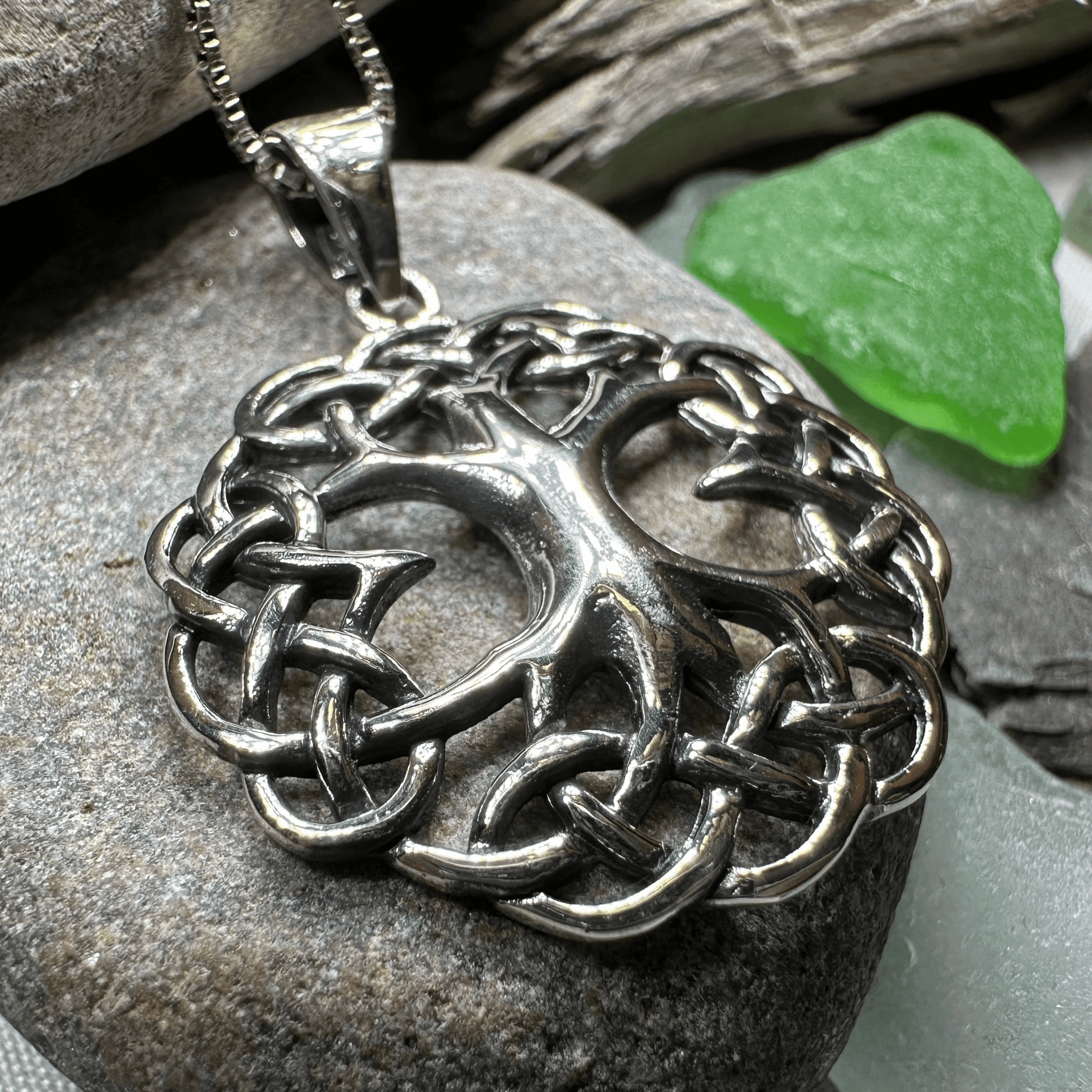 Cynthia Tree of Life Necklace - 18
