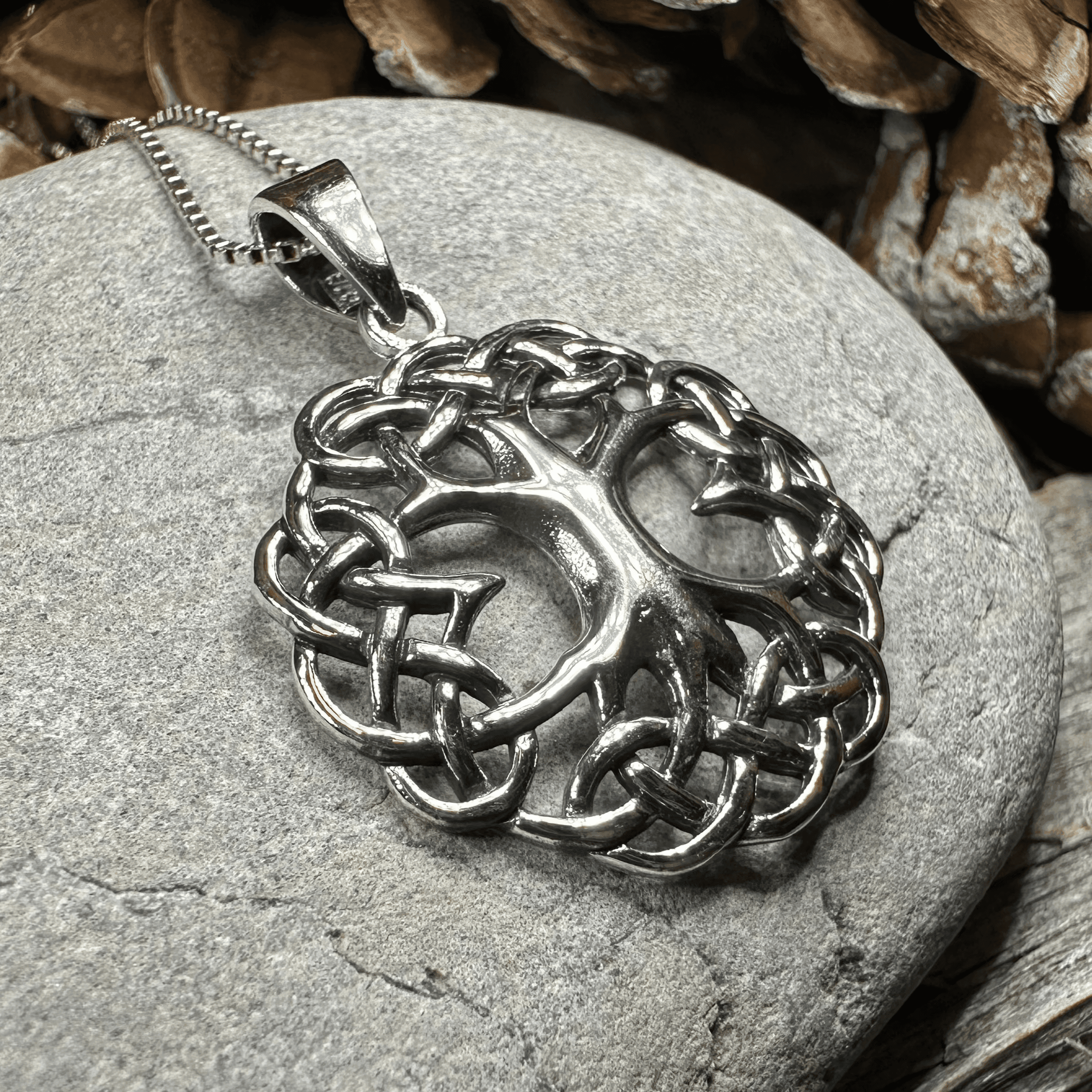 Cynthia Tree of Life Necklace - 18