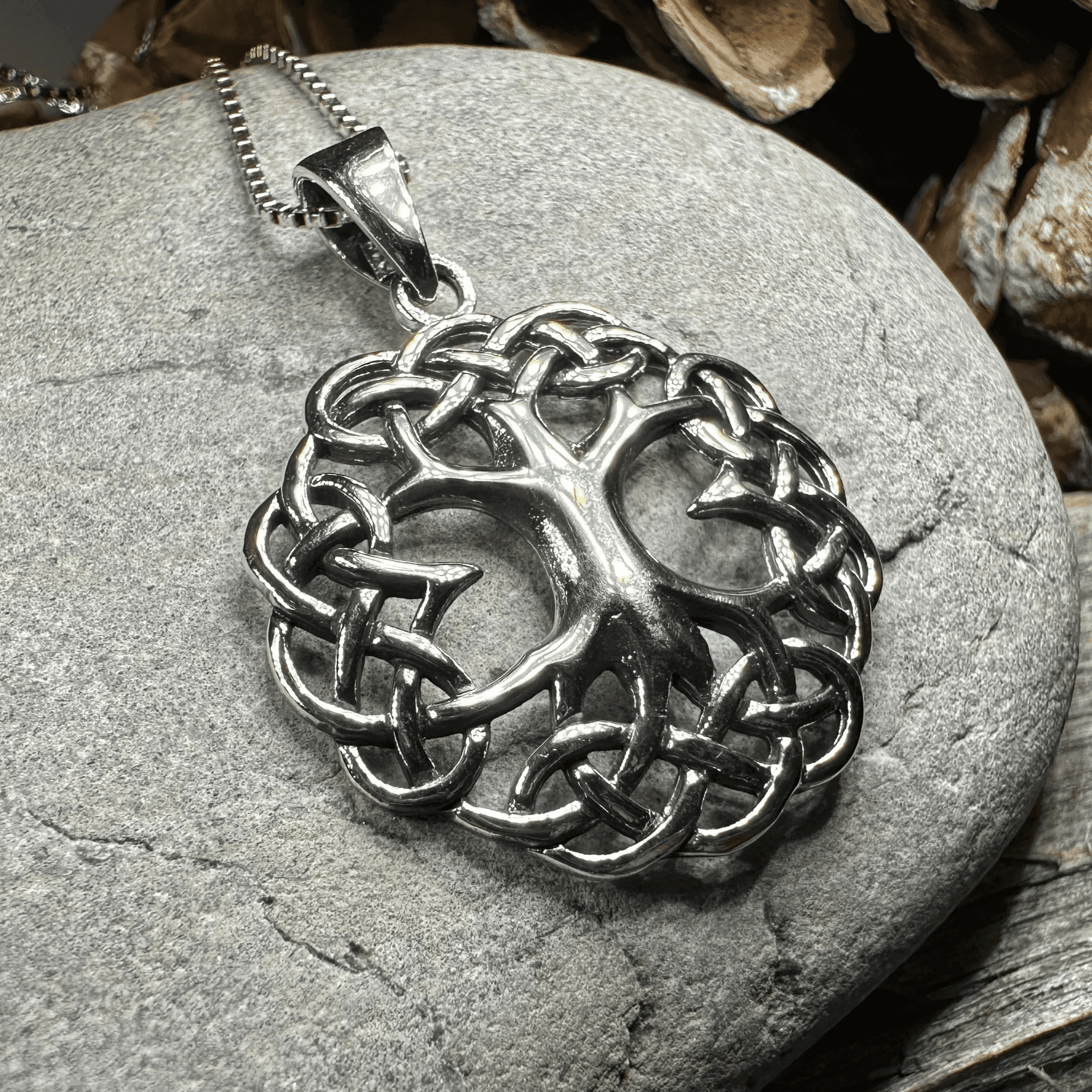Cynthia Tree of Life Necklace - 18