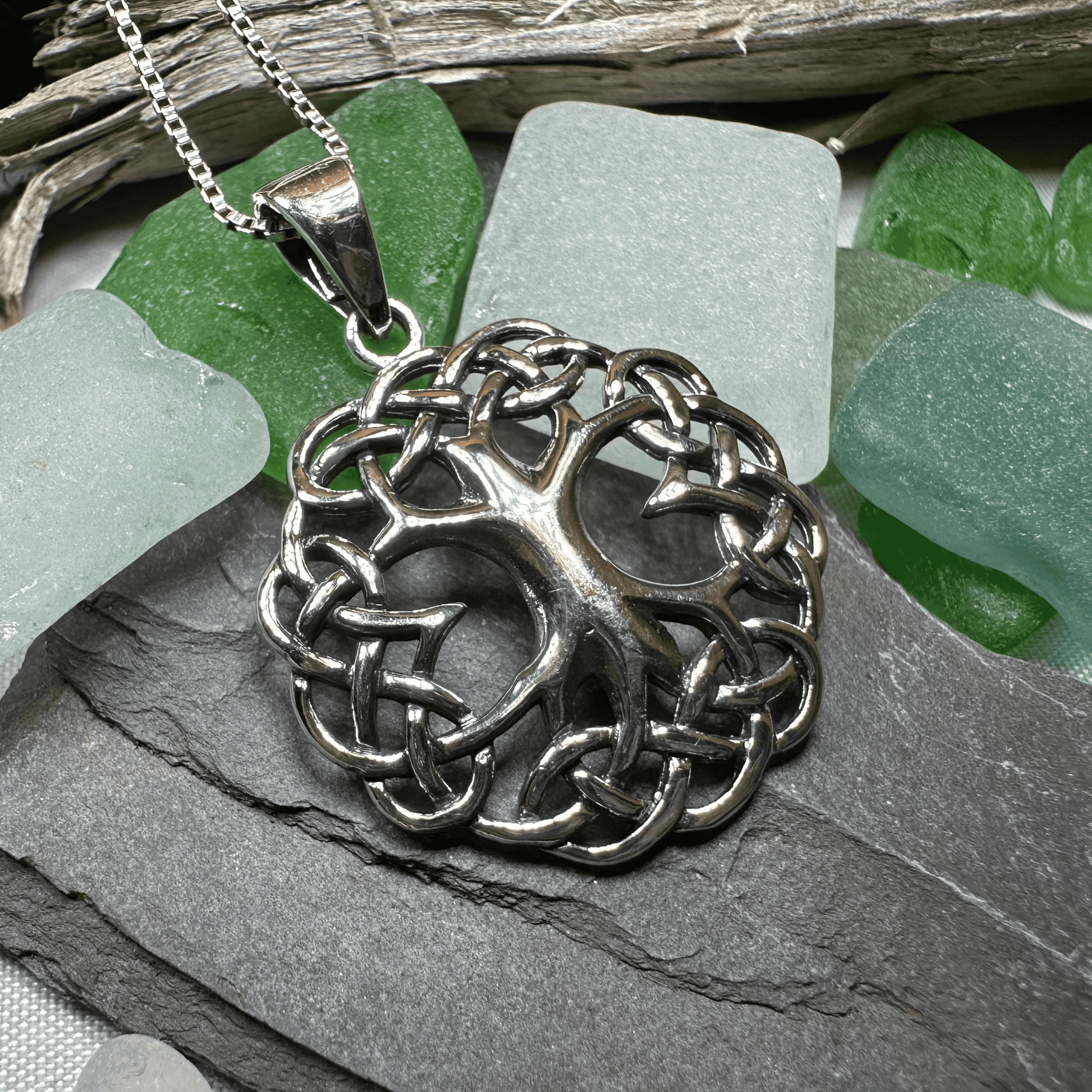 Cynthia Tree of Life Necklace - 18
