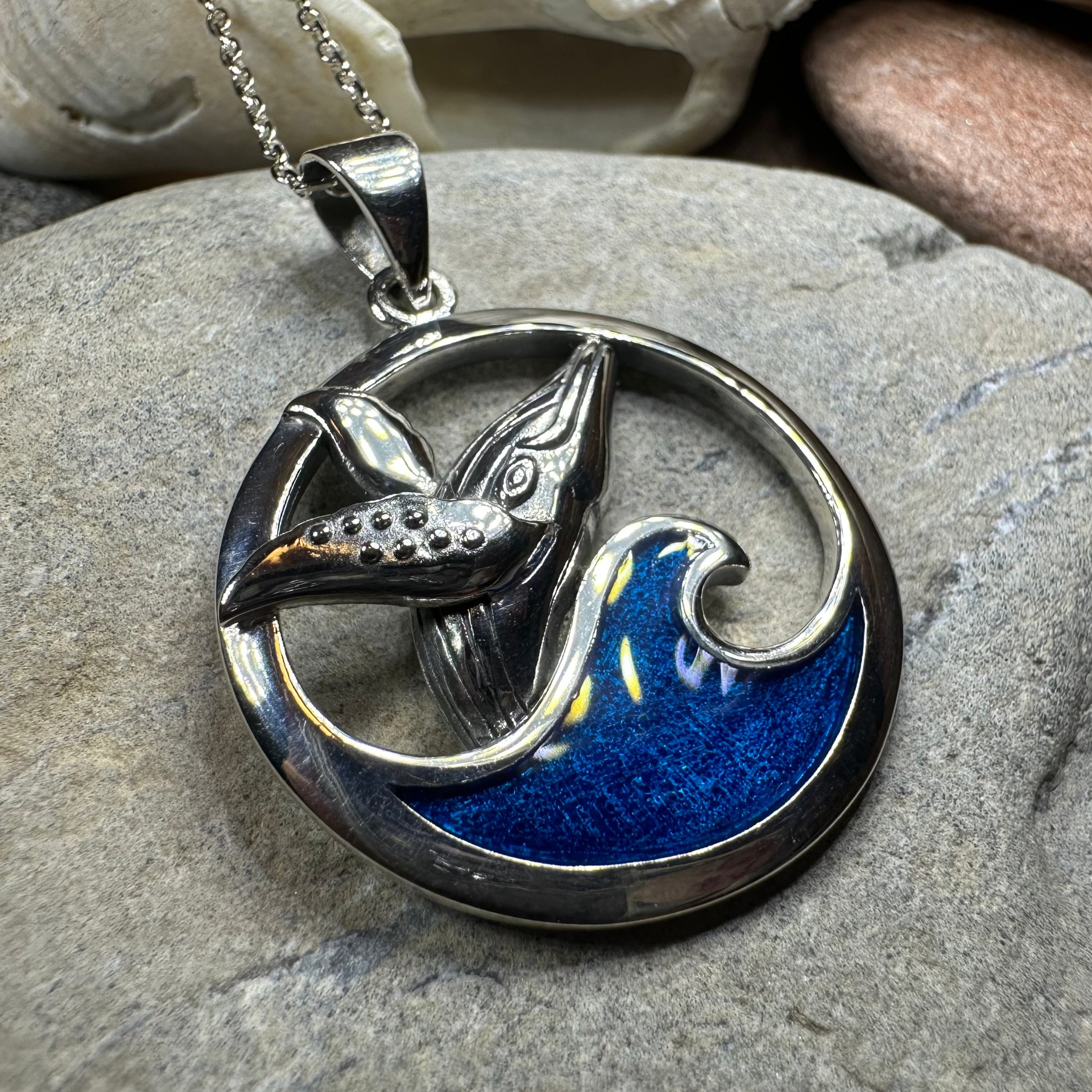 Ocean Whale Necklace