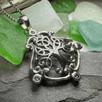 Amethyst Tree of Life Necklace - 18