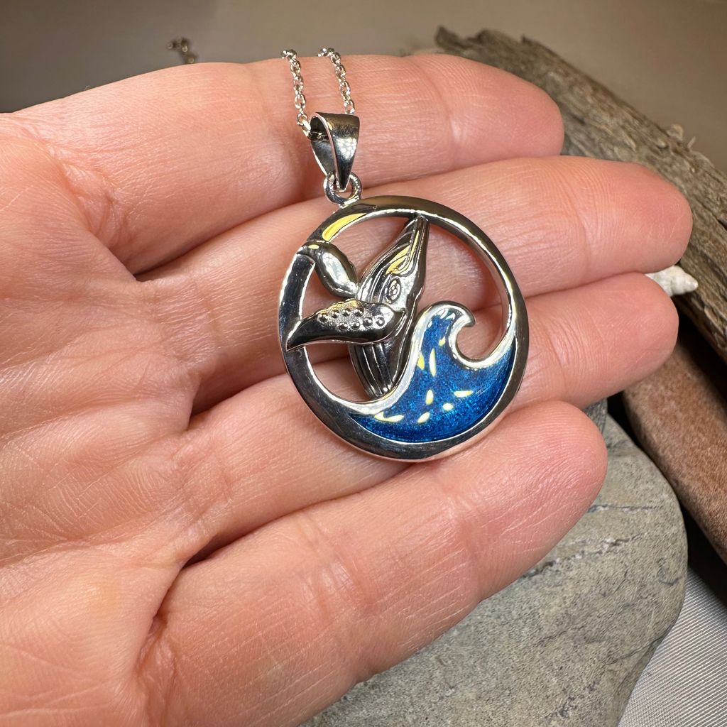 Ocean Whale Necklace