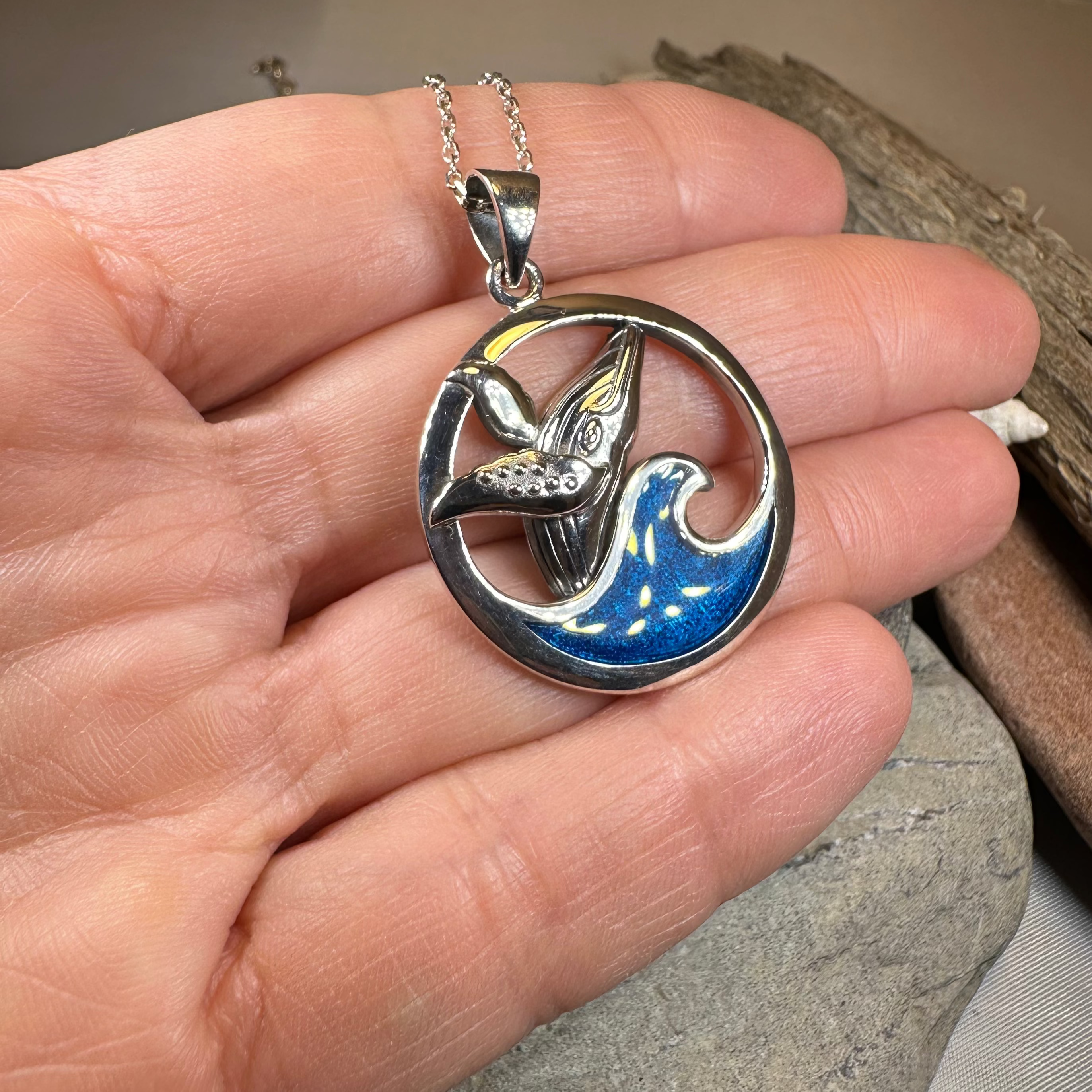 Ocean Whale Necklace