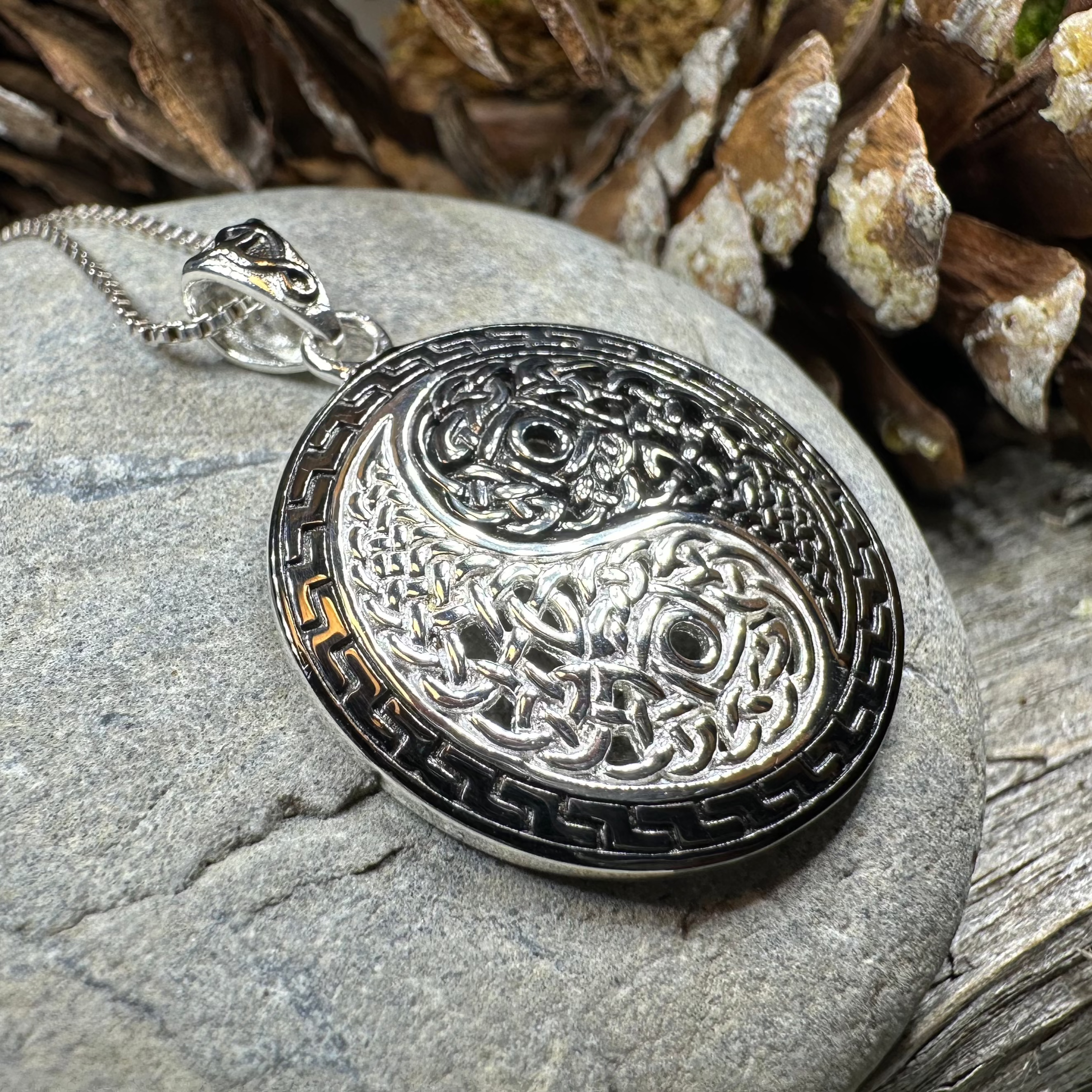 Celtic Yin Yang Necklace