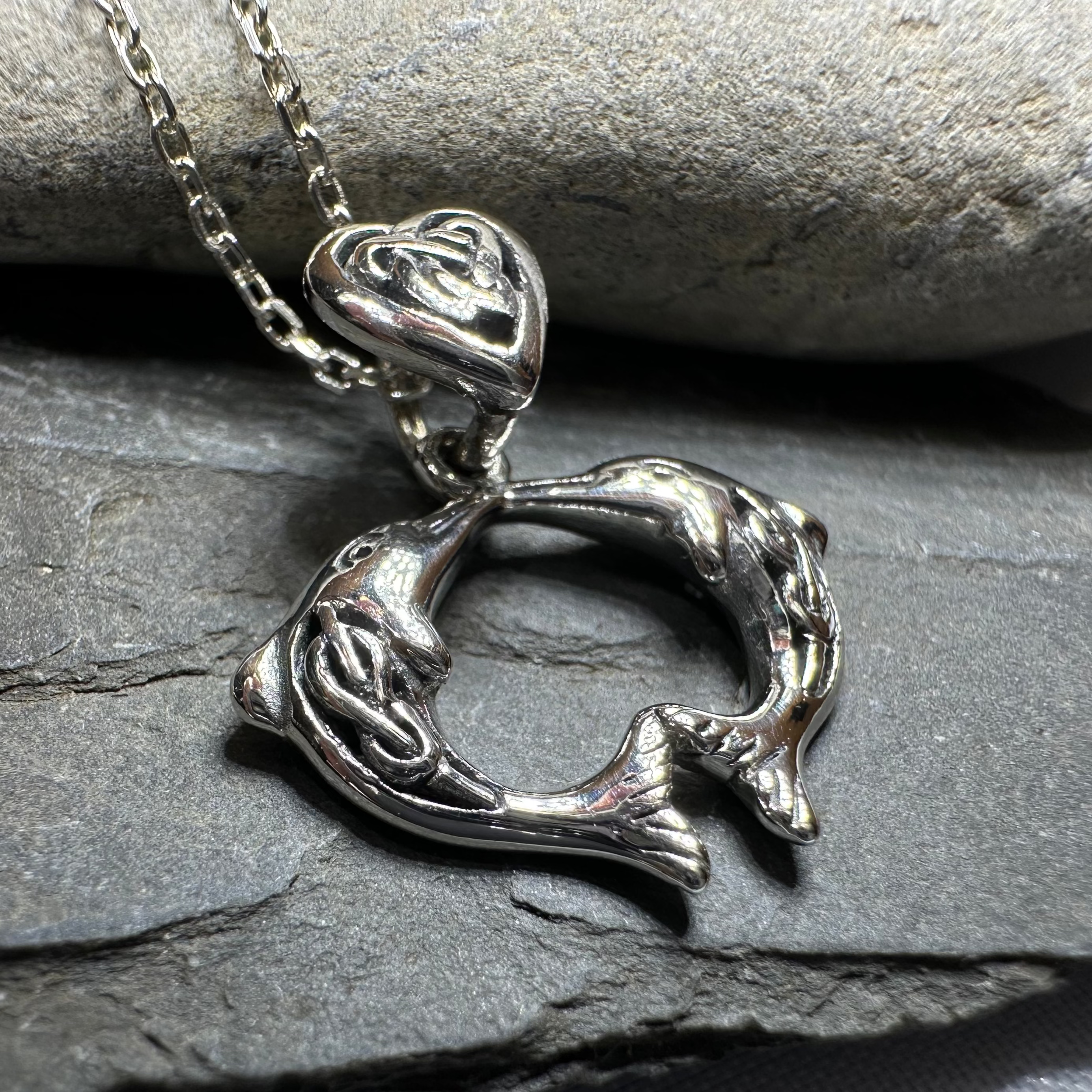Dolphin Love Necklace