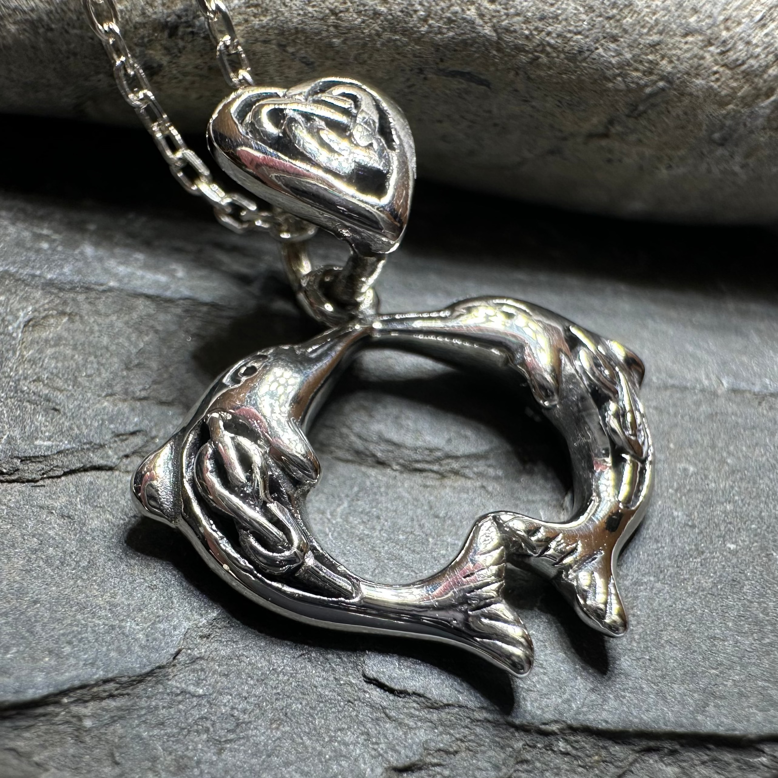Dolphin Love Necklace