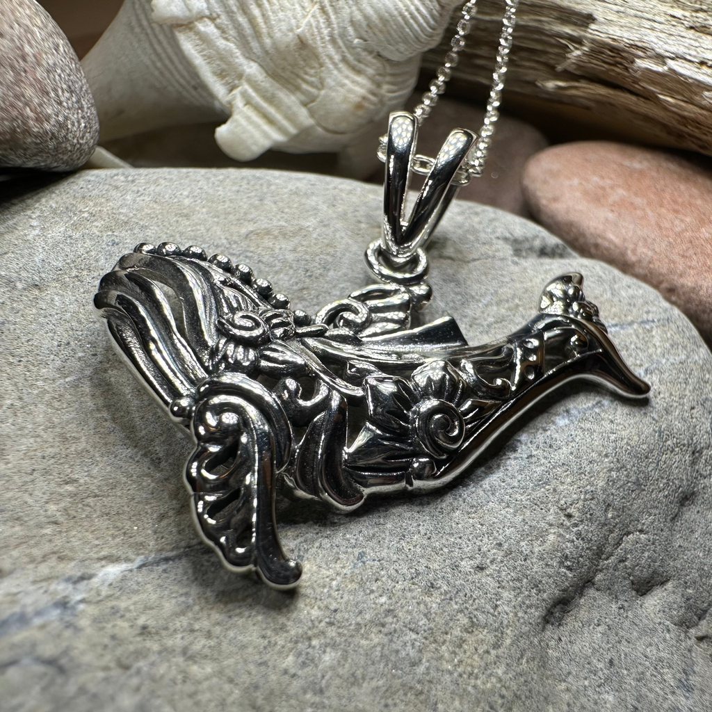 Celtic Whale Necklace