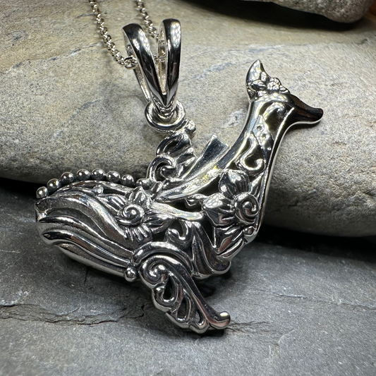 Celtic Whale Necklace