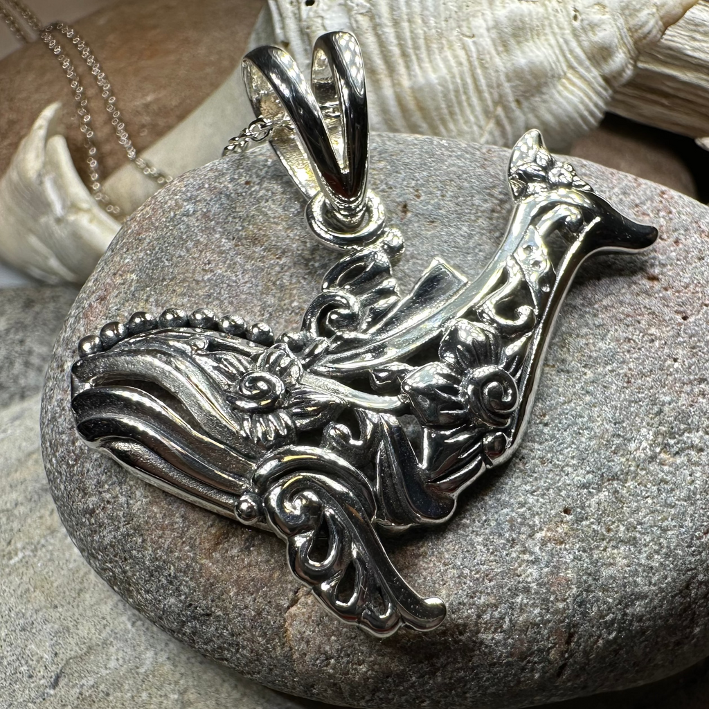 Celtic Whale Necklace