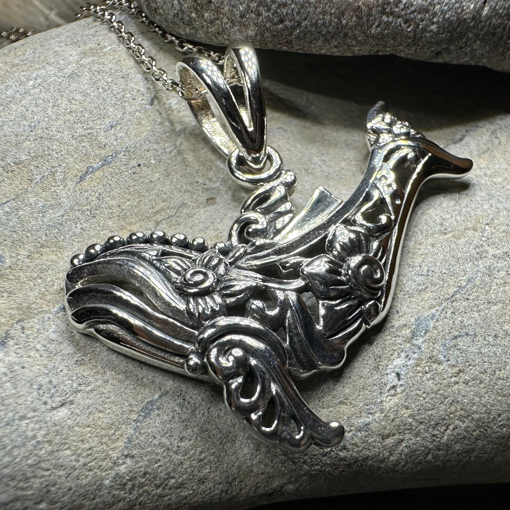 Celtic Whale Necklace