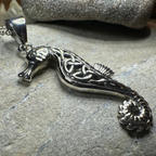 Serendipity Celtic Seahorse Necklace