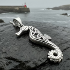 Serendipity Celtic Seahorse Necklace