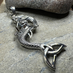 Celtic Trinity Knot Mermaid Necklace