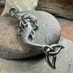 Celtic Trinity Knot Mermaid Necklace