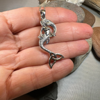 Celtic Trinity Knot Mermaid Necklace