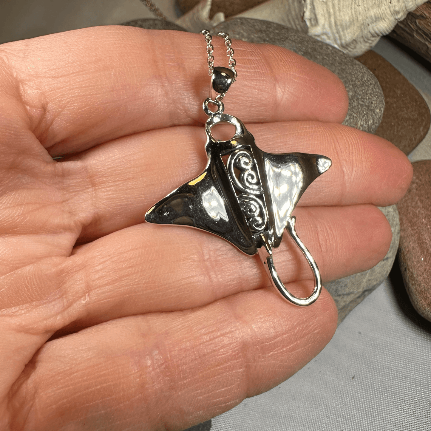 Manta Ray Necklace - 