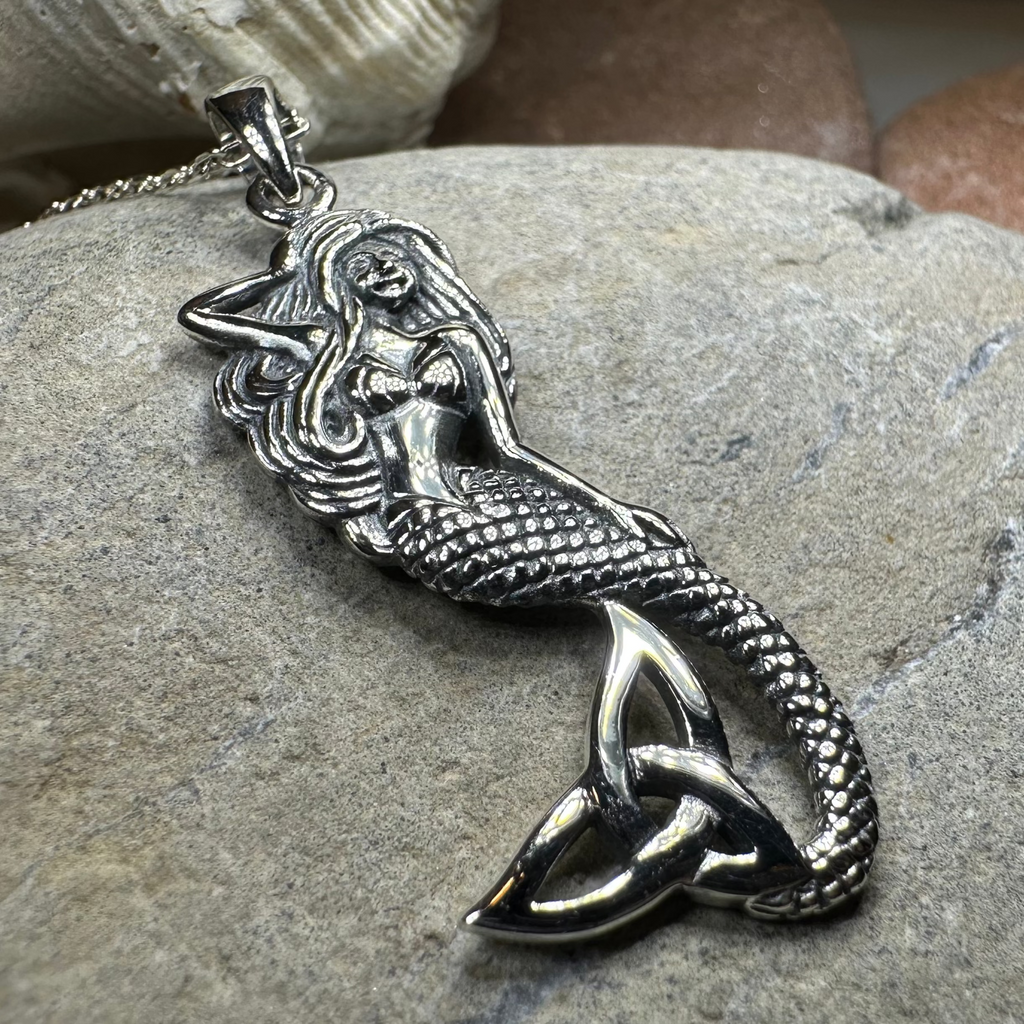 Trinity Knot Mermaid Necklace